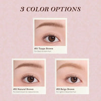 Dual-Ended Waterproof Eyebrow Pencil and Tint Gel