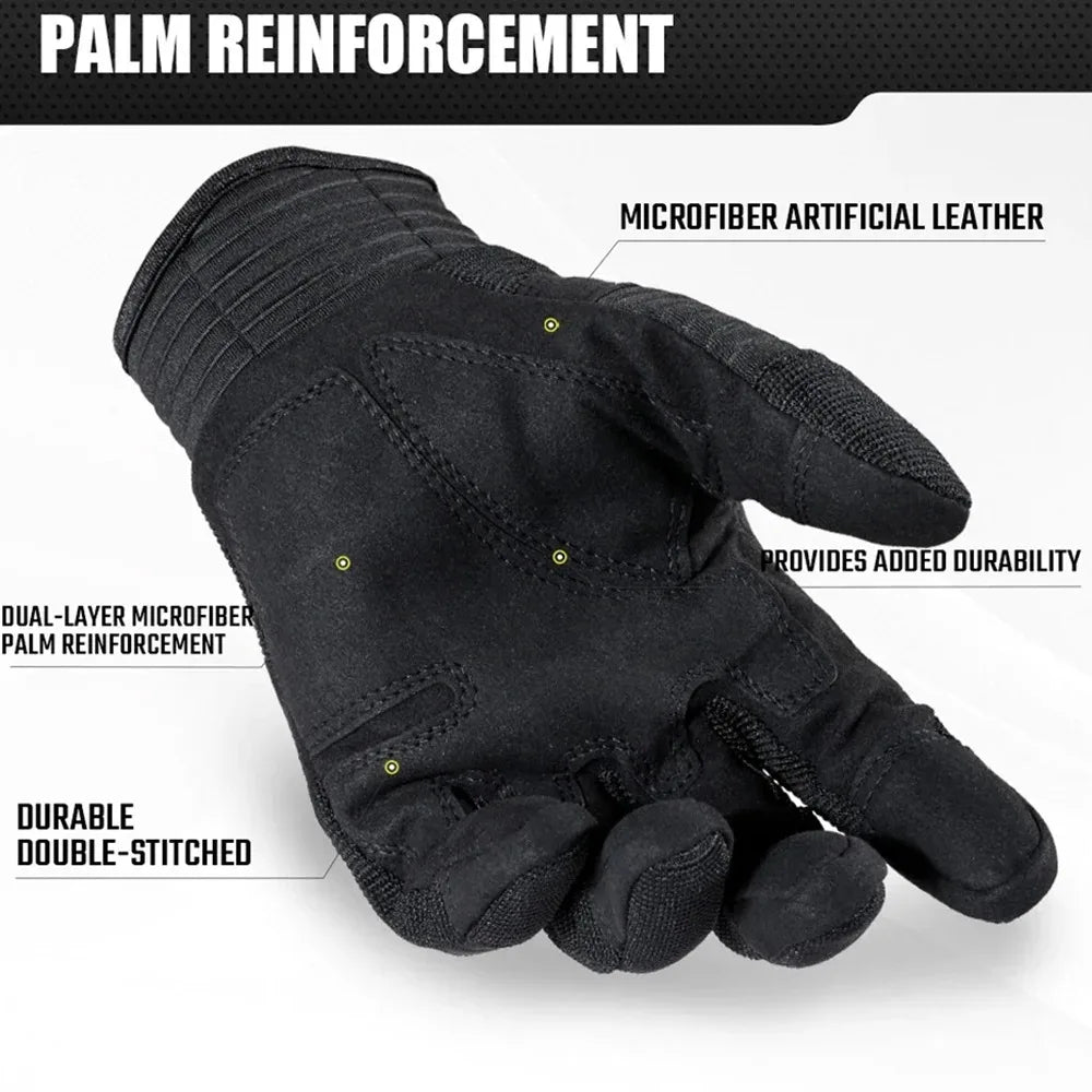 Tactical Full-Finger Touch Screen Protective Gloves - 5