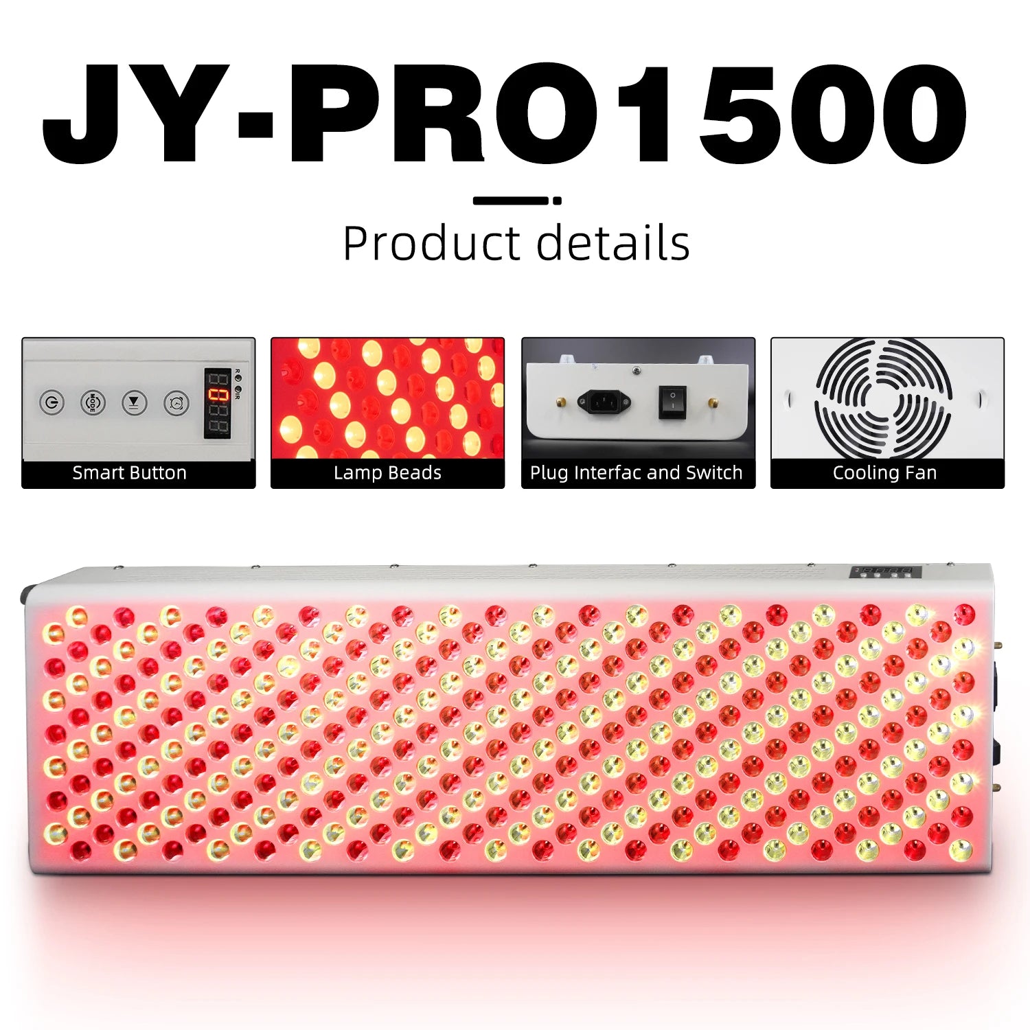 Professional Red Light Therapy Panel for Skin and Recovery - 18
