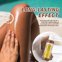 Sunless Bronzing Tanning Booster Lotion