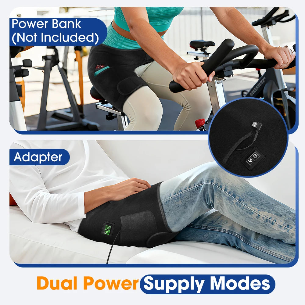 Heated Hip and Lower Back Support Brace - 22