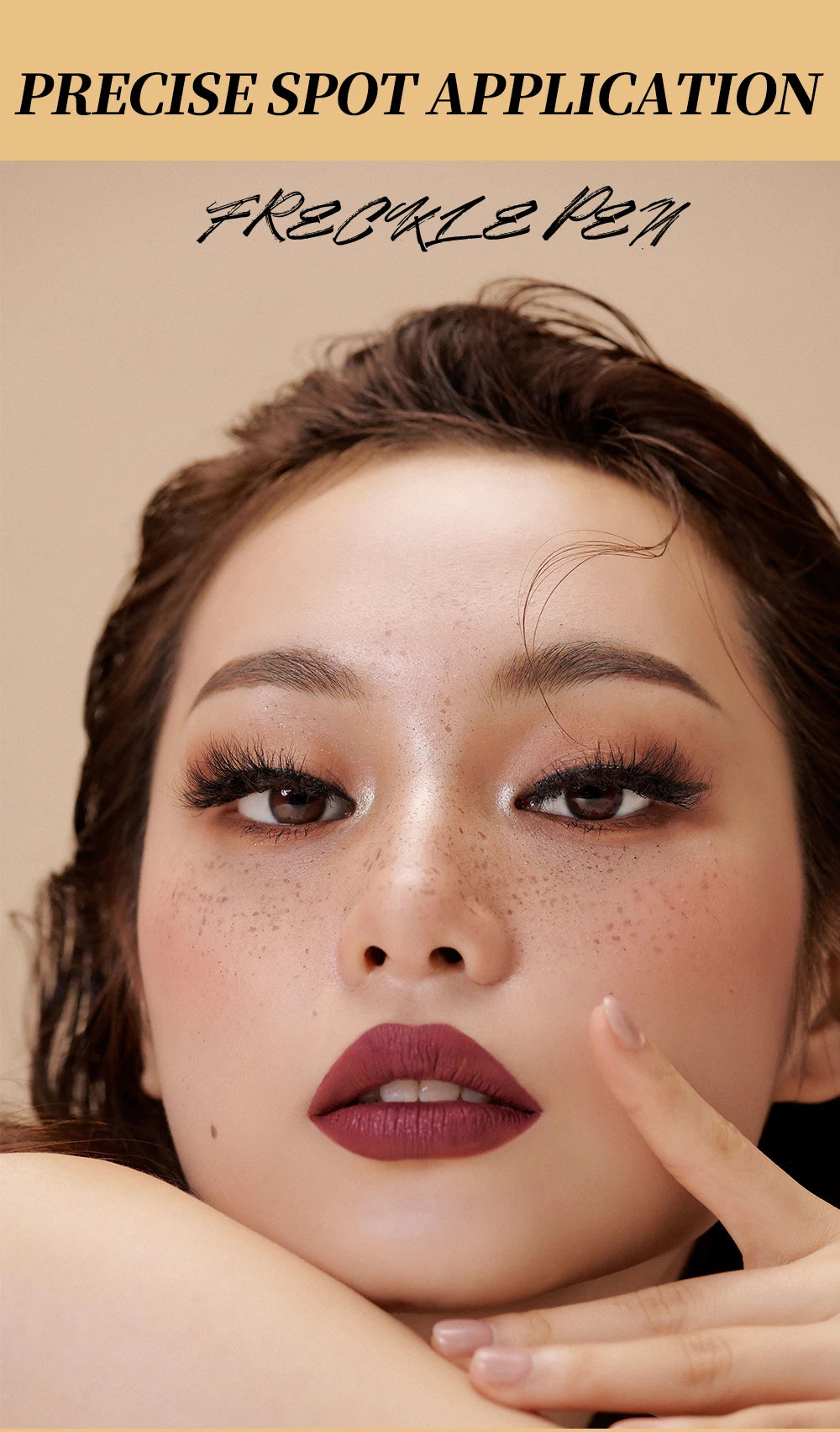 2-in-1 Waterproof Freckle Stamp Pen for Natural Makeup - 8