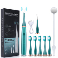 Electric Sonic Dental Scaler and Teeth Cleaning Kit