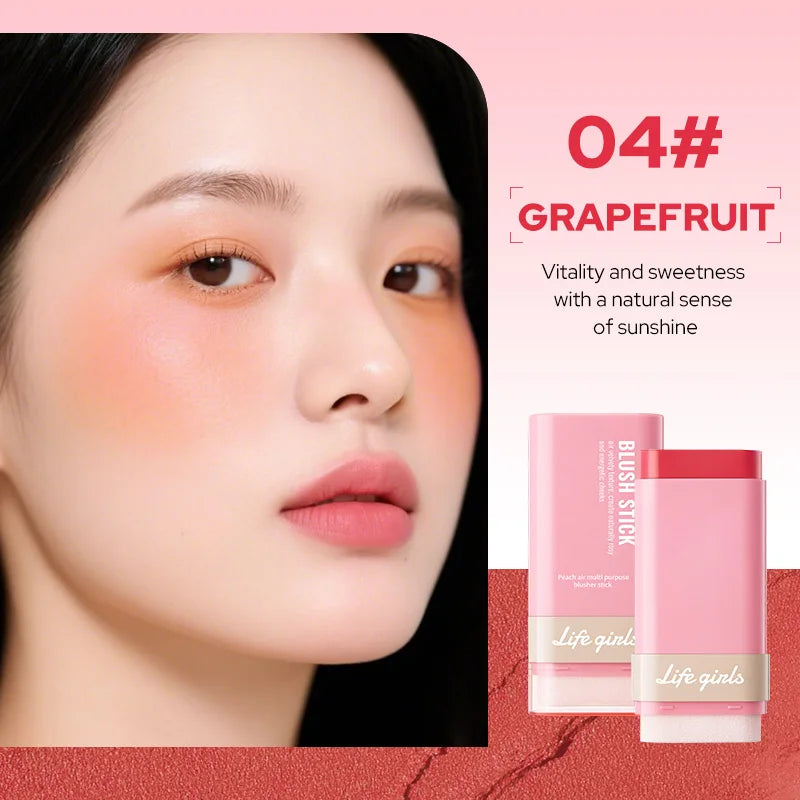 Multi-Purpose Cream Blush Stick for Radiant Cheeks - 22