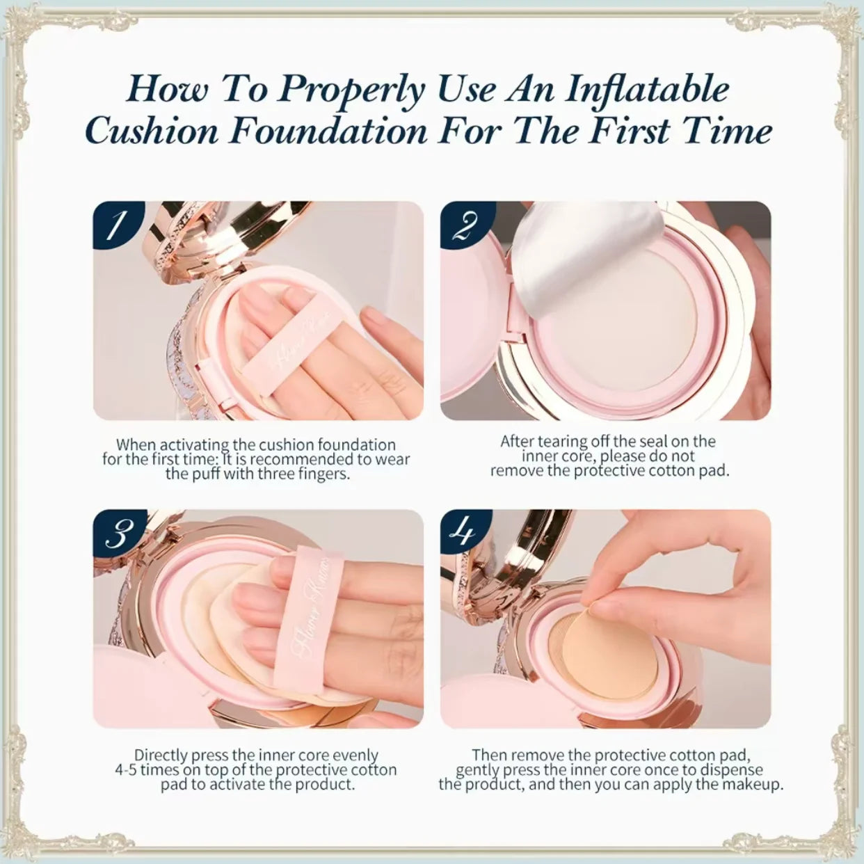 Hydrating Cushion Foundation for Flawless Natural Coverage - 4