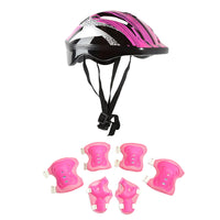 Kids Protective Helmet and Safety Gear Set