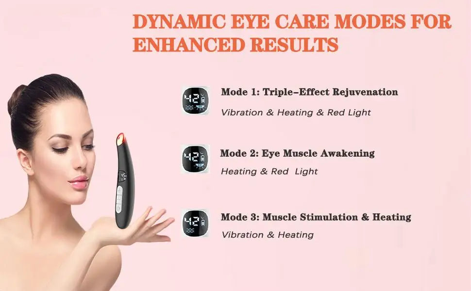 3-in-1 Heated Eye & Face Rejuvenation Wand - 8
