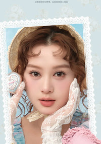 Matte Finish Rose Garden Blush Powder for Natural Cheek Contouring