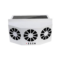 Solar-Powered Car Window Ventilation Fan