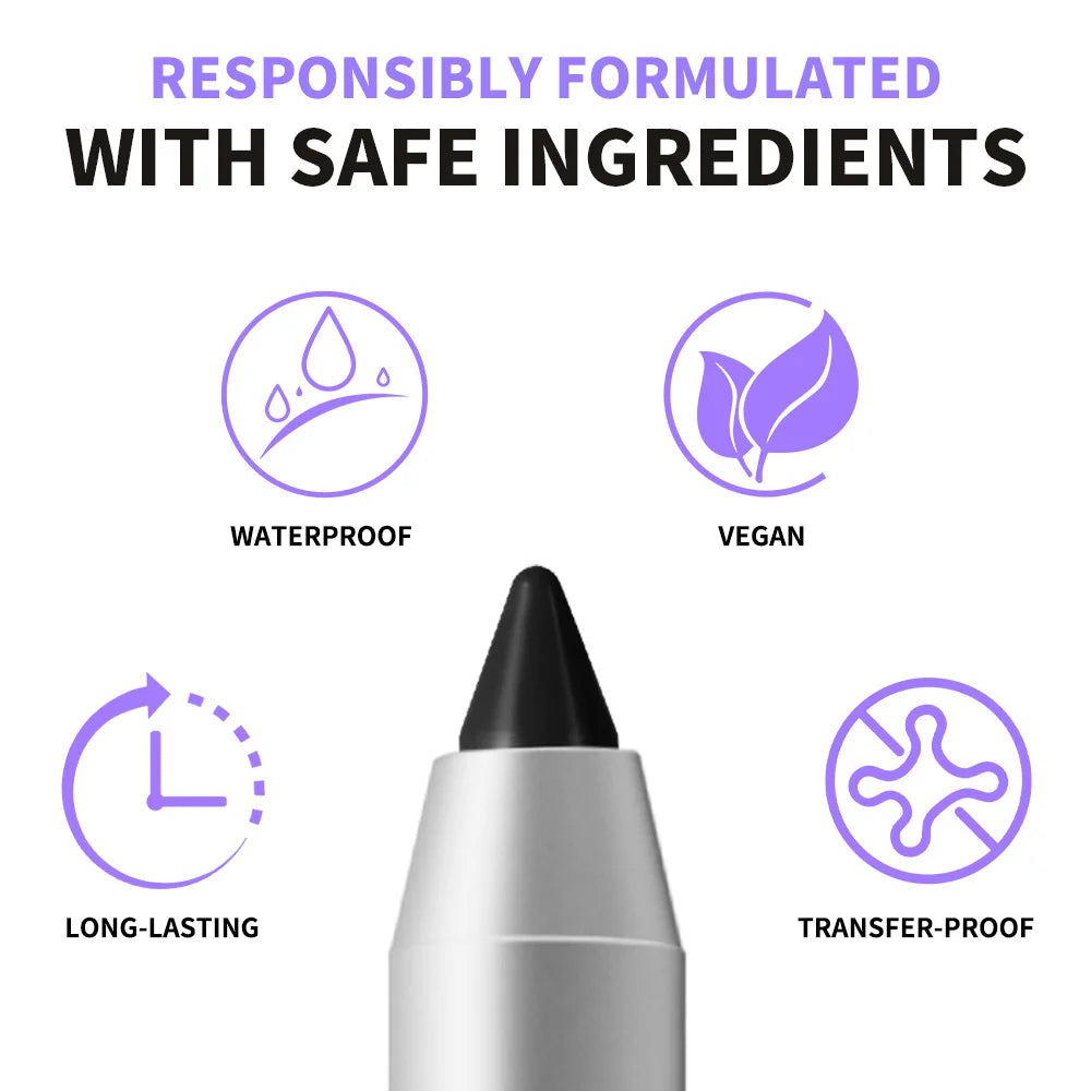 Long-Lasting Waterproof Eyeliner Pencil - 5