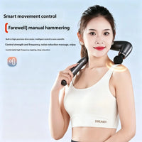 Long Handle Rechargeable Deep Tissue Massage Gun