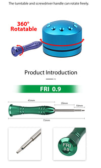 Dental Implant Micro Screwdriver Set for Orthodontic Procedures