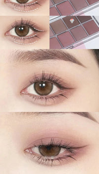 12-Color Eyeshadow Palette - Long-Lasting Shimmer and Matte Shades