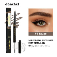 2-in-1 Waterproof Eyebrow Pencil and Sculpting Gel