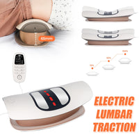 Electric Lumbar Traction Massager for Lower Back Pain Relief