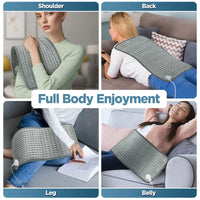 Electric Heating Pad for Back Pain and Muscle Relief