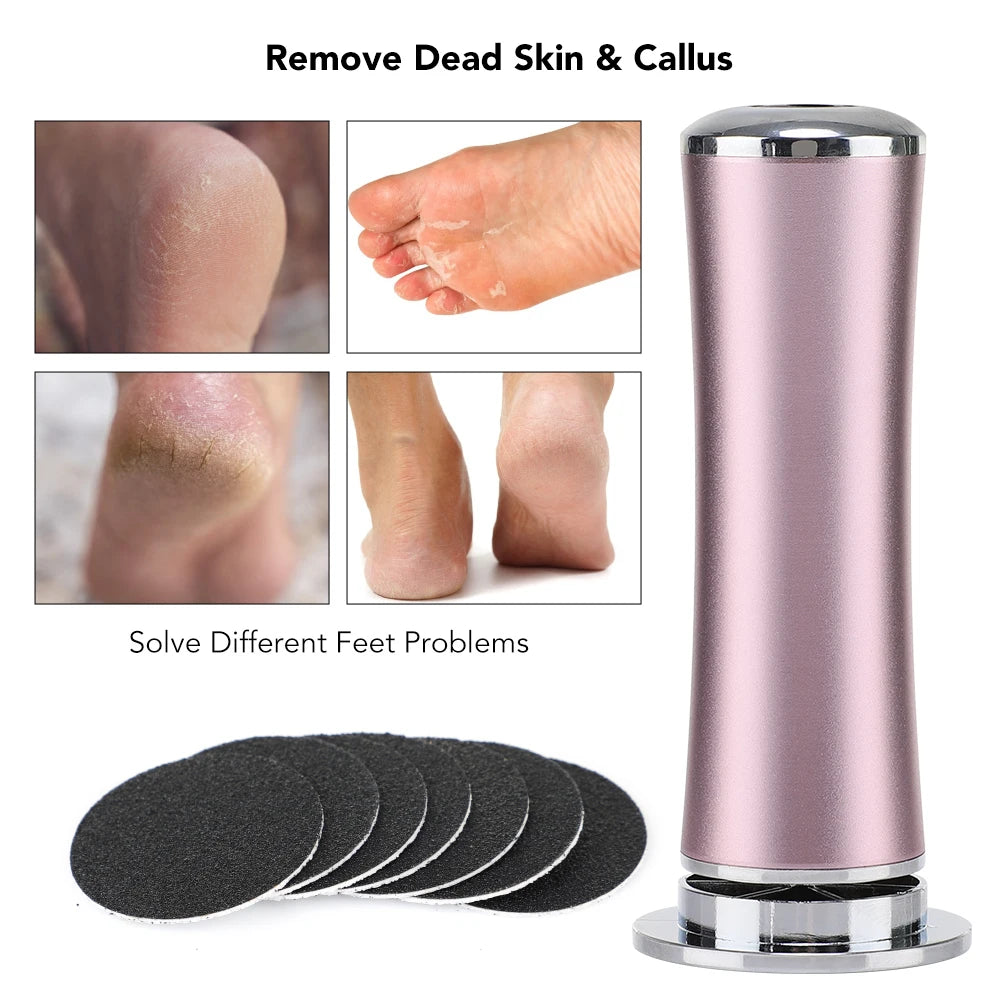 Electric Professional Foot Callus Remover for Smooth Heels - 9