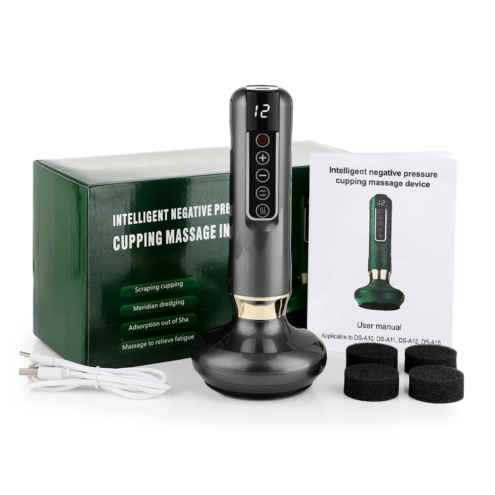 Smart Electric Vacuum Cupping & Scraping Massage Device - 11