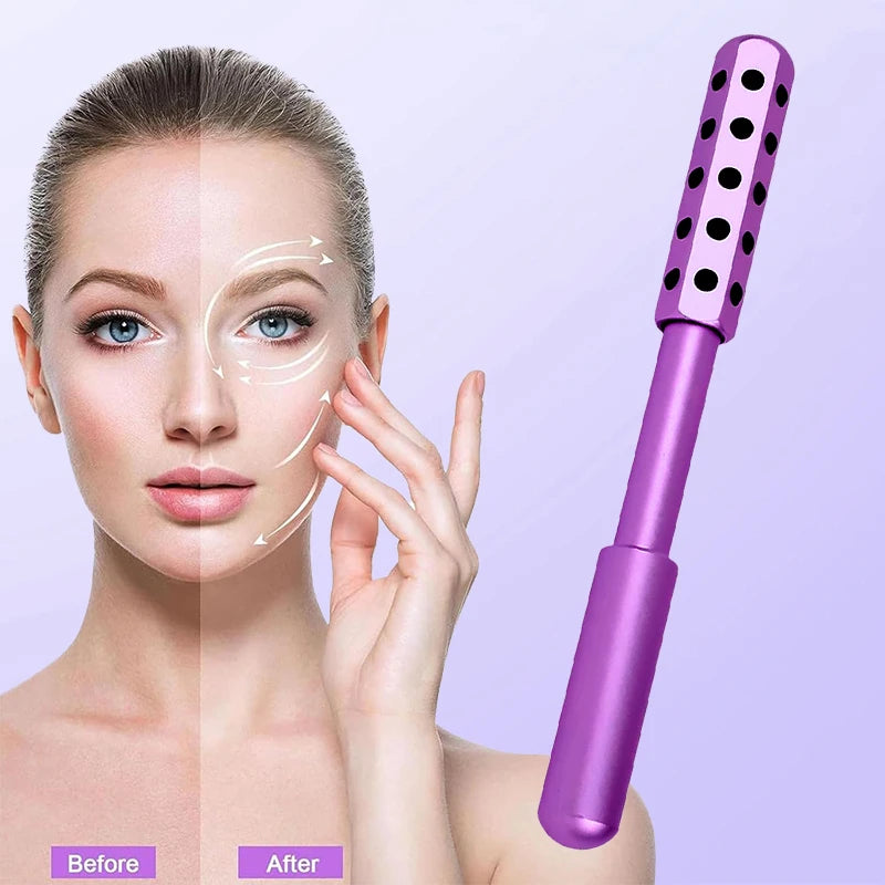Germanium Facial Massage Roller for Skin Tightening - 12