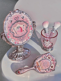 Luxury Vanity Mirror and Makeup Accessory Set