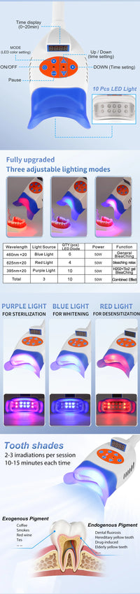 Professional LED Teeth Whitening Accelerator Lamp