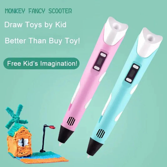 3D Printing Pen for Kids Creative Drawing