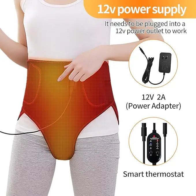Heated Massage Wrap for Menstrual Cramp Relief - 2