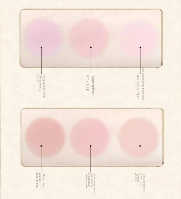 Angel Embossed Matte Powder Blush for Radiant Face - 6