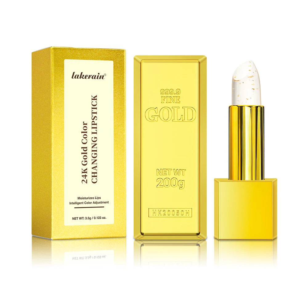 24K Gold Color Changing Moisturizing Lip Balm - 22