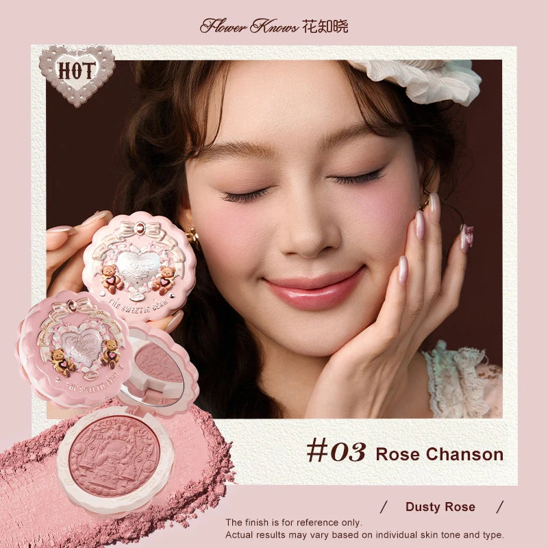Long-Lasting Silk Satin Matte Blush Powder - 17