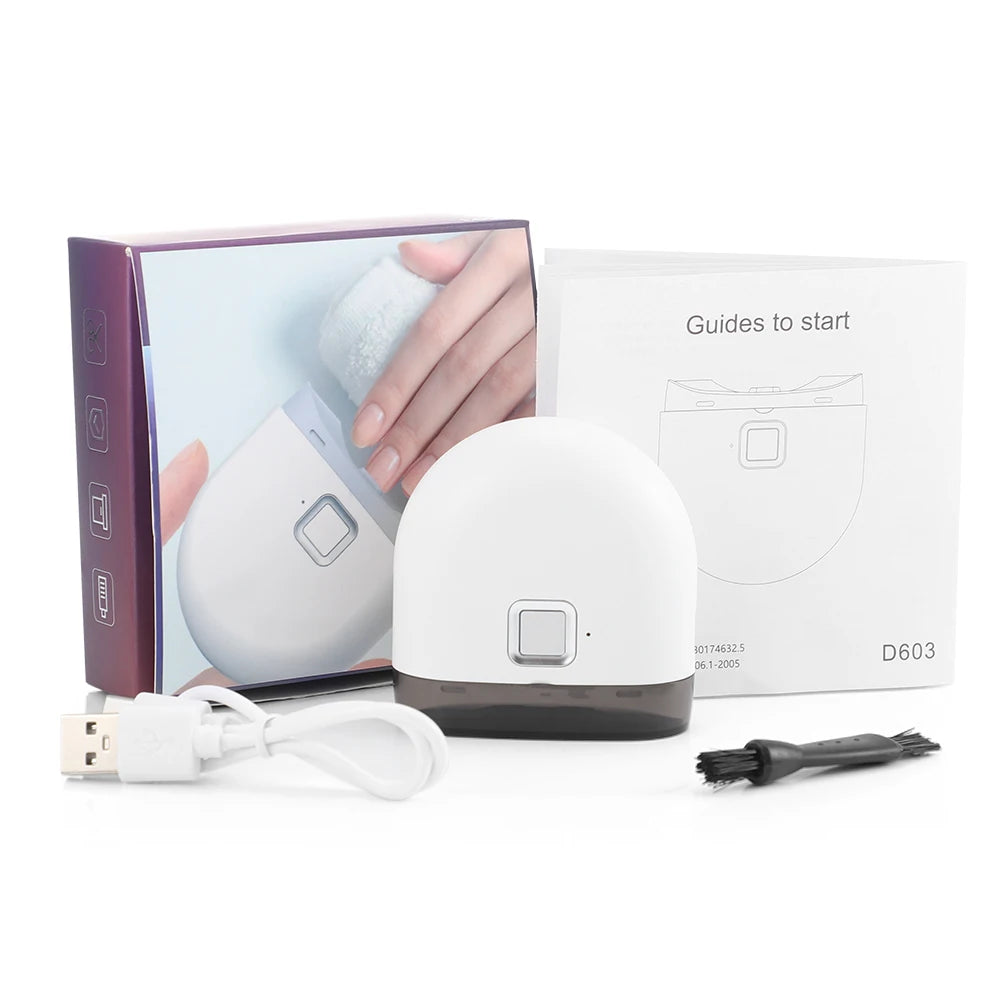 Automatic Electric Nail Trimmer with LED Light - 21