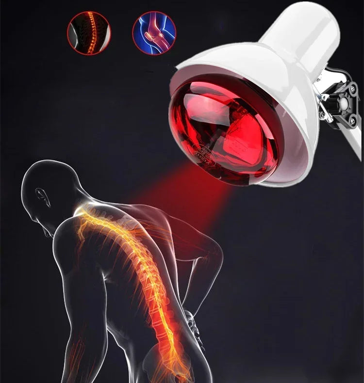 Infrared Red Light Therapy Bulb for Pain Relief & Muscle Recovery - 12