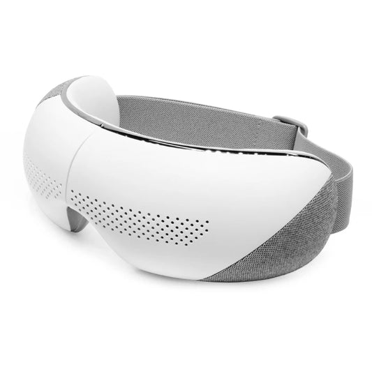 Portable Heated Eye Massager with Bluetooth for Stress Relief