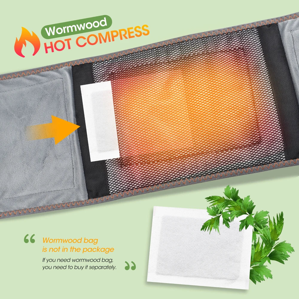 Heated Lumbar Massage Belt for Back Pain Relief - 13