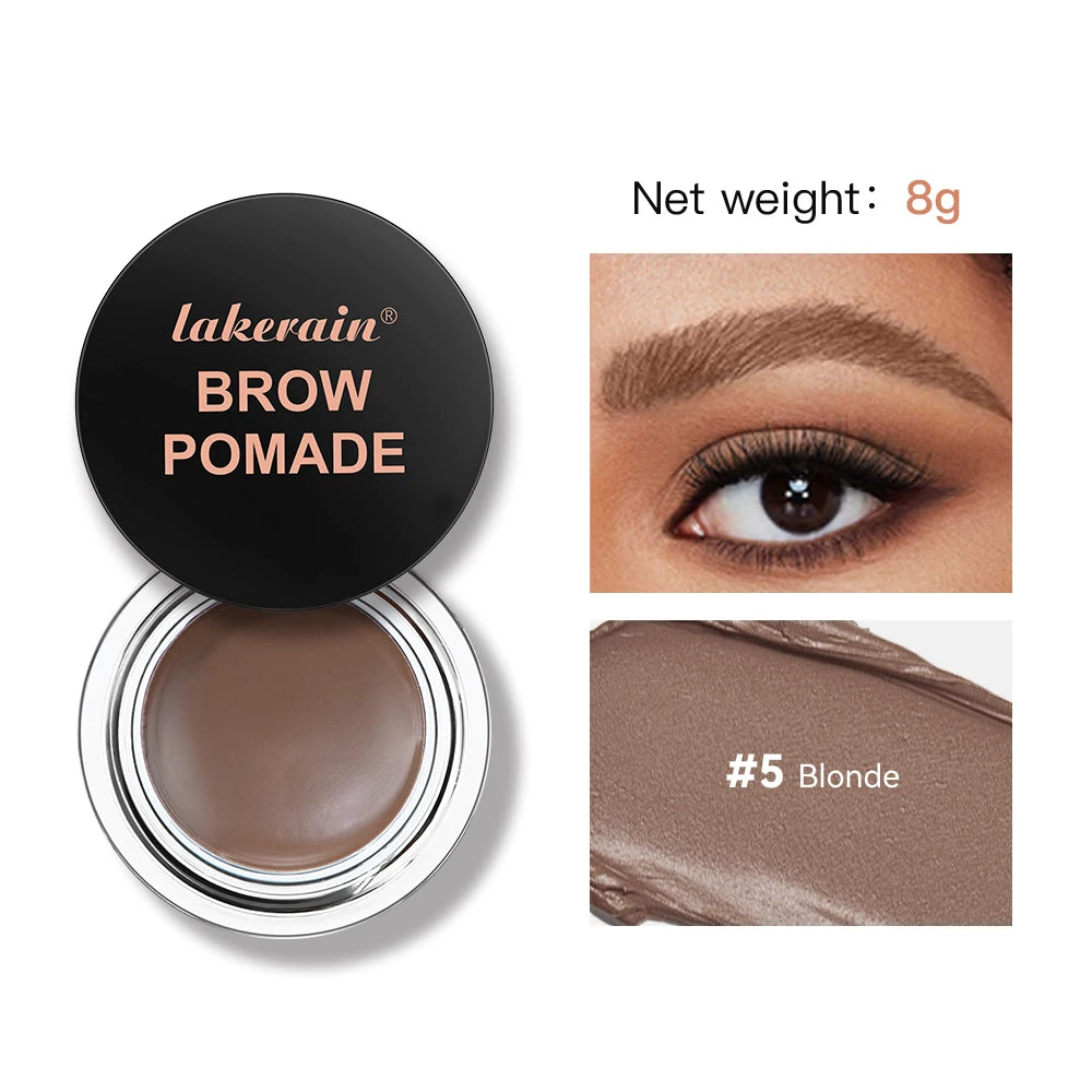 Waterproof Long-Lasting Eyebrow Pomade Gel - 24