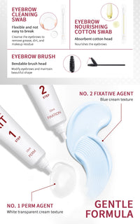 Professional Semi-Permanent Eyebrow Lamination Kit
