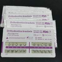 Professional Metal Orthodontic Dental Brackets Set