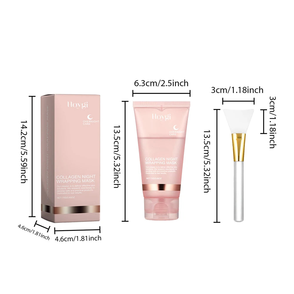 Firming Collagen Peel-Off Mask and Jelly Cream Set - 10