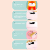 Portable Cordless Heating Pad for Period Cramp Relief