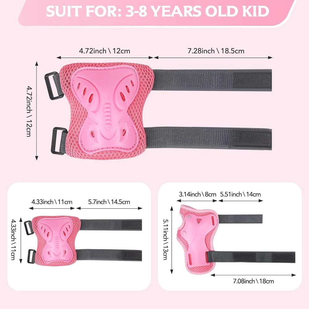 Kids Protective Gear Set for Skating and Cycling - 18