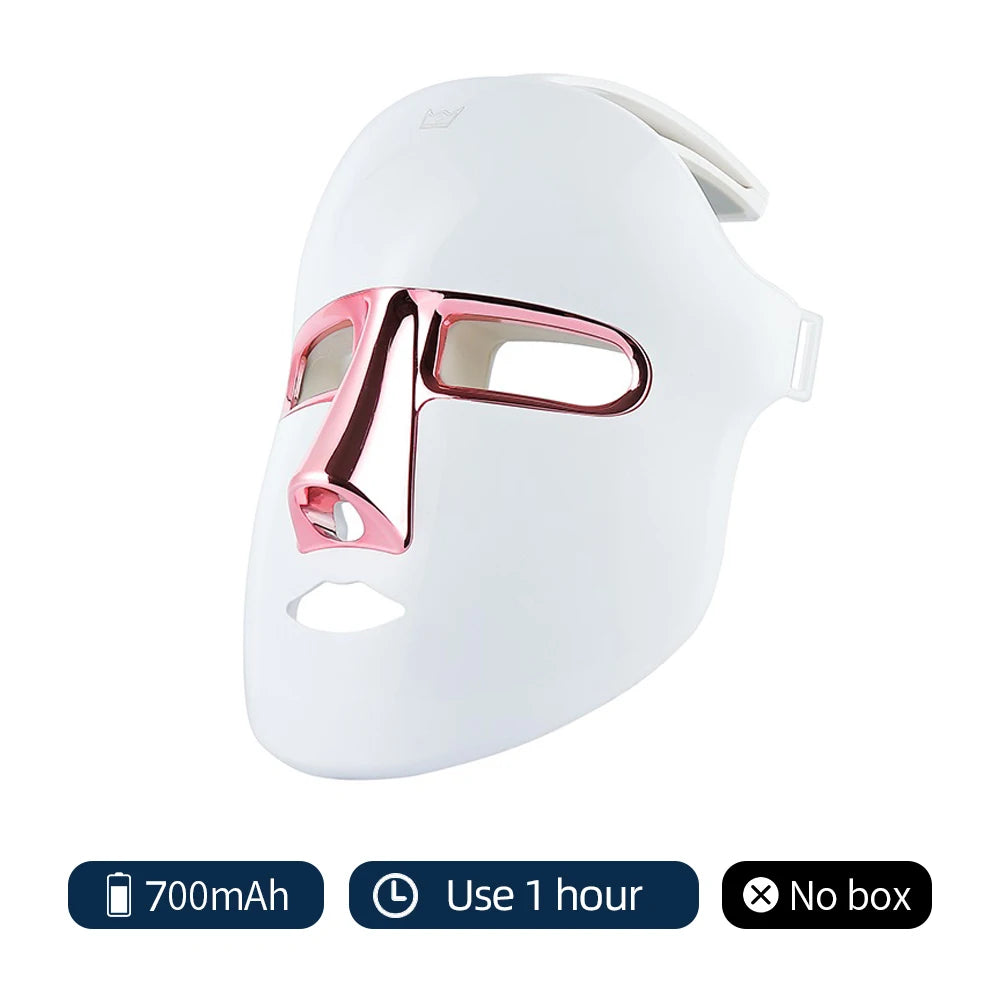 7-Color Photon LED Face and Neck Rejuvenation Mask - 47