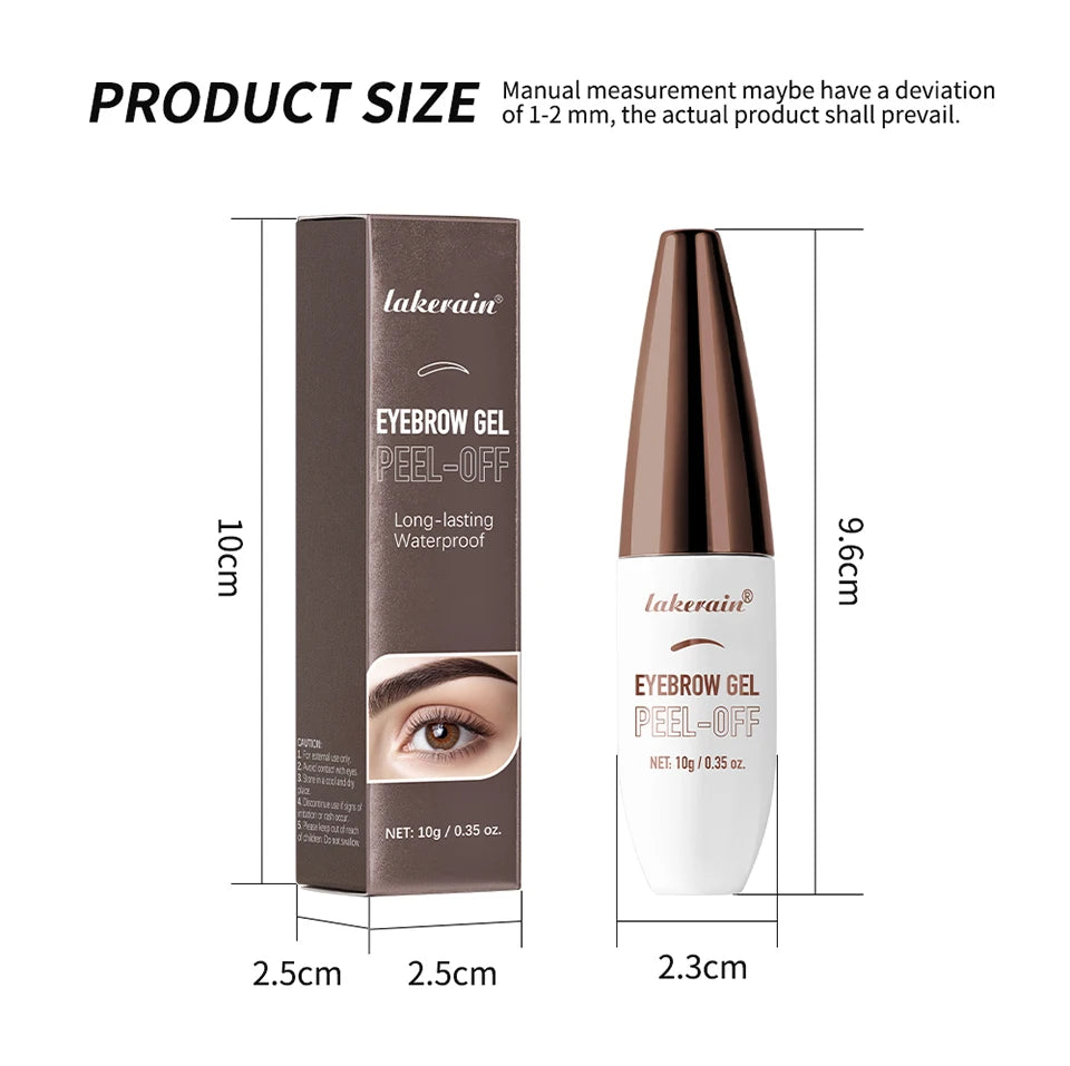 Waterproof Peel-Off Eyebrow Tint Gel - 17