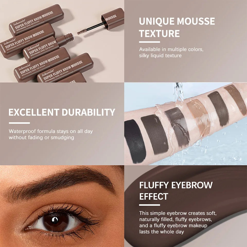 Volumizing Fluffy Brow Mousse for Natural Full Brows - 8