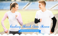 Cooling Shawl Arm Sleeves for Sun Protection