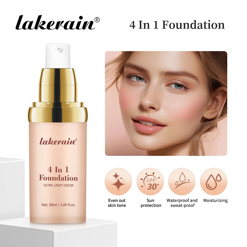 4-in-1 Color-Changing Hydrating Foundation with SPF 30+