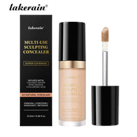 5-Color Waterproof Sculpting Concealer for Flawless Coverage