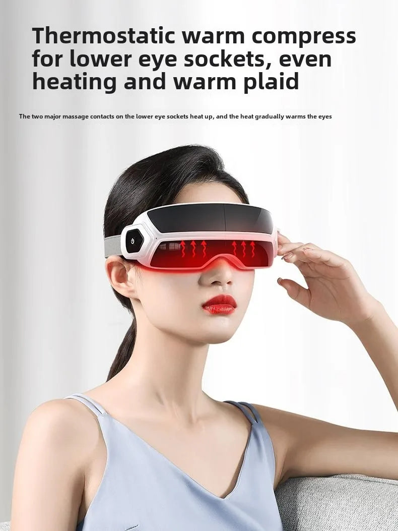 Steam Atomization Eye Massager with Heat and Bluetooth - 4