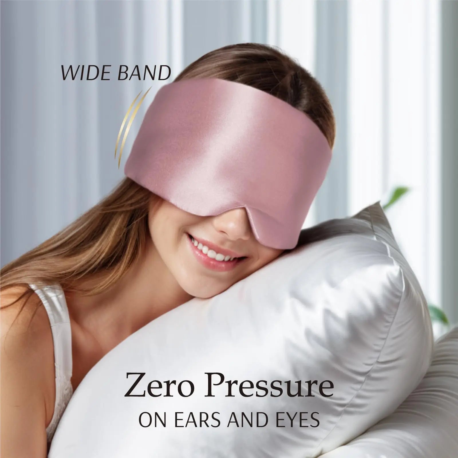100% Mulberry Silk Sleep Mask for Deep Relaxation - 5