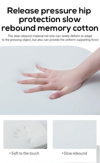 Ergonomic Memory Foam Seat Cushion for Office and Car