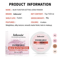 Oil-Control Matte Setting Powder for Flawless Makeup